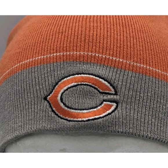 Reebook CHICAGO BEARS NFL Equipment Authentic Sideline Beanie Hat OSFA RBK - Picture 2 of 11